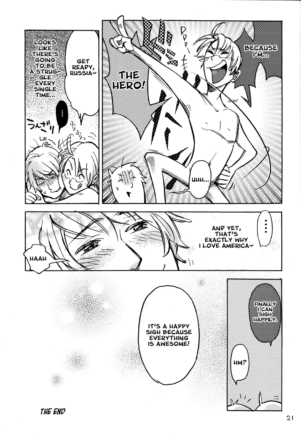[Harunochirinko] Russia-sama no Tameiki  | The Sigh of Russia Fhentai - Page 19