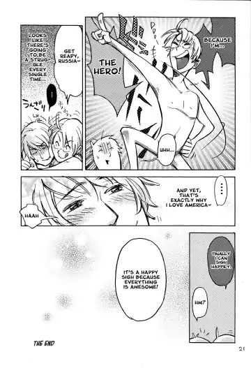 [Harunochirinko] Russia-sama no Tameiki  | The Sigh of Russia Fhentai - Page 19