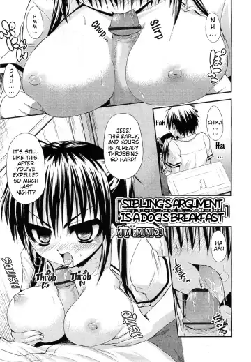 Read [Mimi Mimizu] Kyoudai Kenka wa Inu mo Kuwanai | Sibling's Argument is a Dog's Breakfast - Fhentai