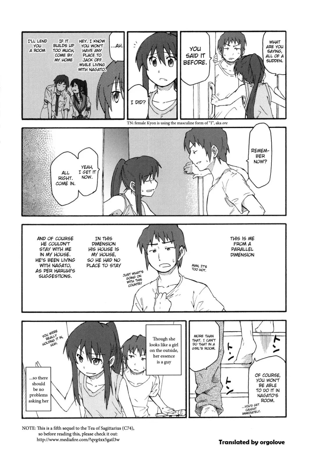 [Shun] Suzumiya Haruhi Manga Suzumiya Haruhi Kyon no Tea of Sagittarius Herb Fhentai - Page 5