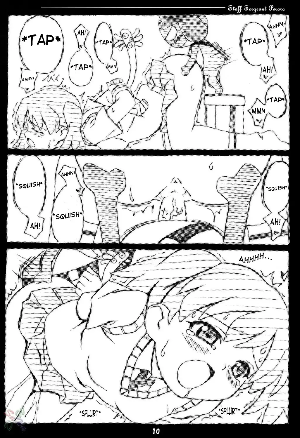 [Kuuchuu Yousai] Peroro Gunsou Fhentai - Page 10