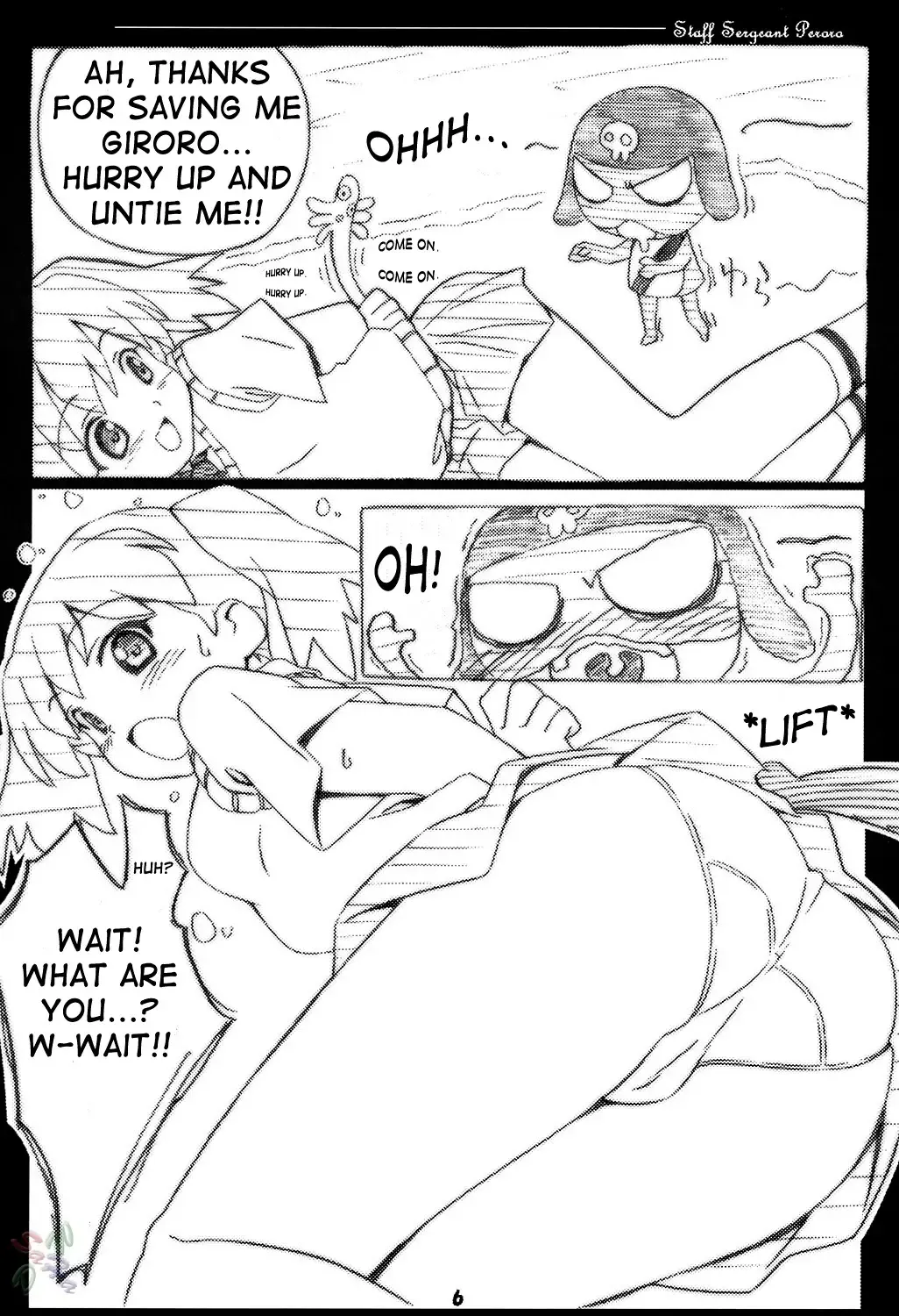 [Kuuchuu Yousai] Peroro Gunsou Fhentai - Page 6