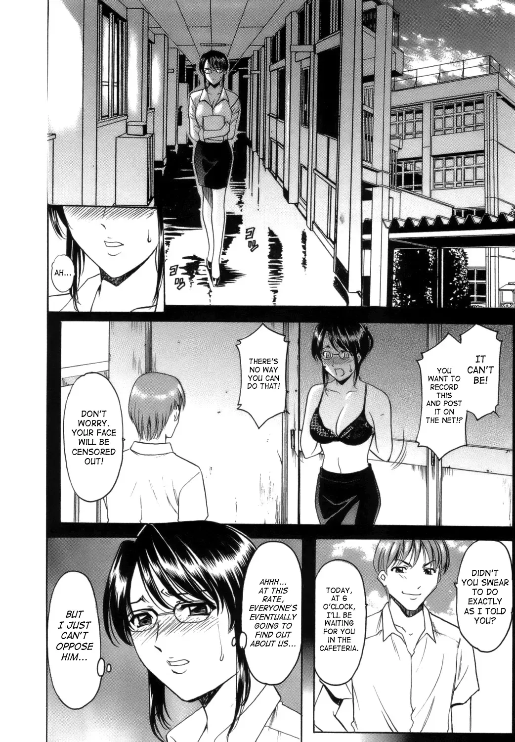 [Hoshino Ryuichi] Inran Onna Kyoushi Ga Dekiru Made | Until She Becomes a Slutty Teacher Fhentai - Page 82