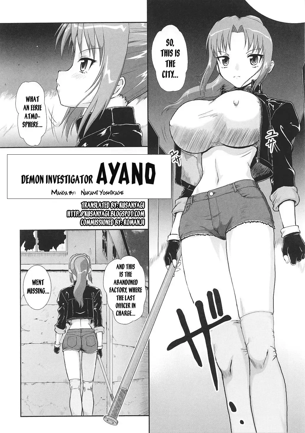 [Nakami Yoshikage] Taima Sousakan Ayano | Demon Investigator Ayano Fhentai - Page 1