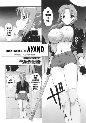 Read [Nakami Yoshikage] Taima Sousakan Ayano | Demon Investigator Ayano - Fhentai