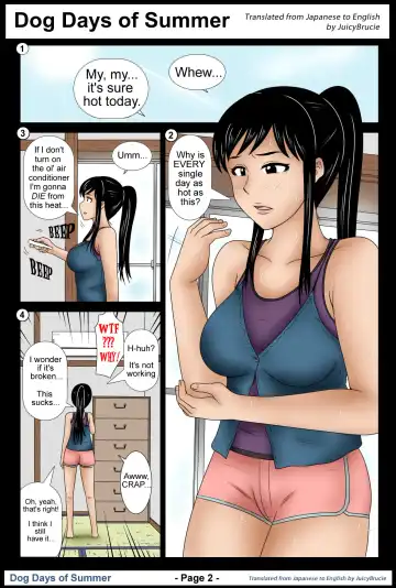 Natsu Inu - Dog days of summer Fhentai - Page 2