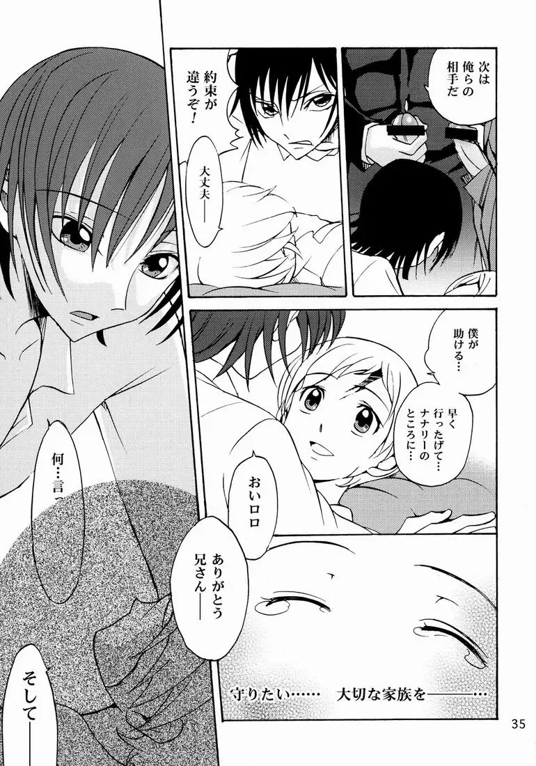 [Shamon] Lelouch to Rolo no Hanashi Fhentai - Page 35