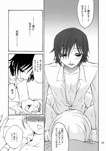 [Shamon] Lelouch to Rolo no Hanashi Fhentai - Page 33