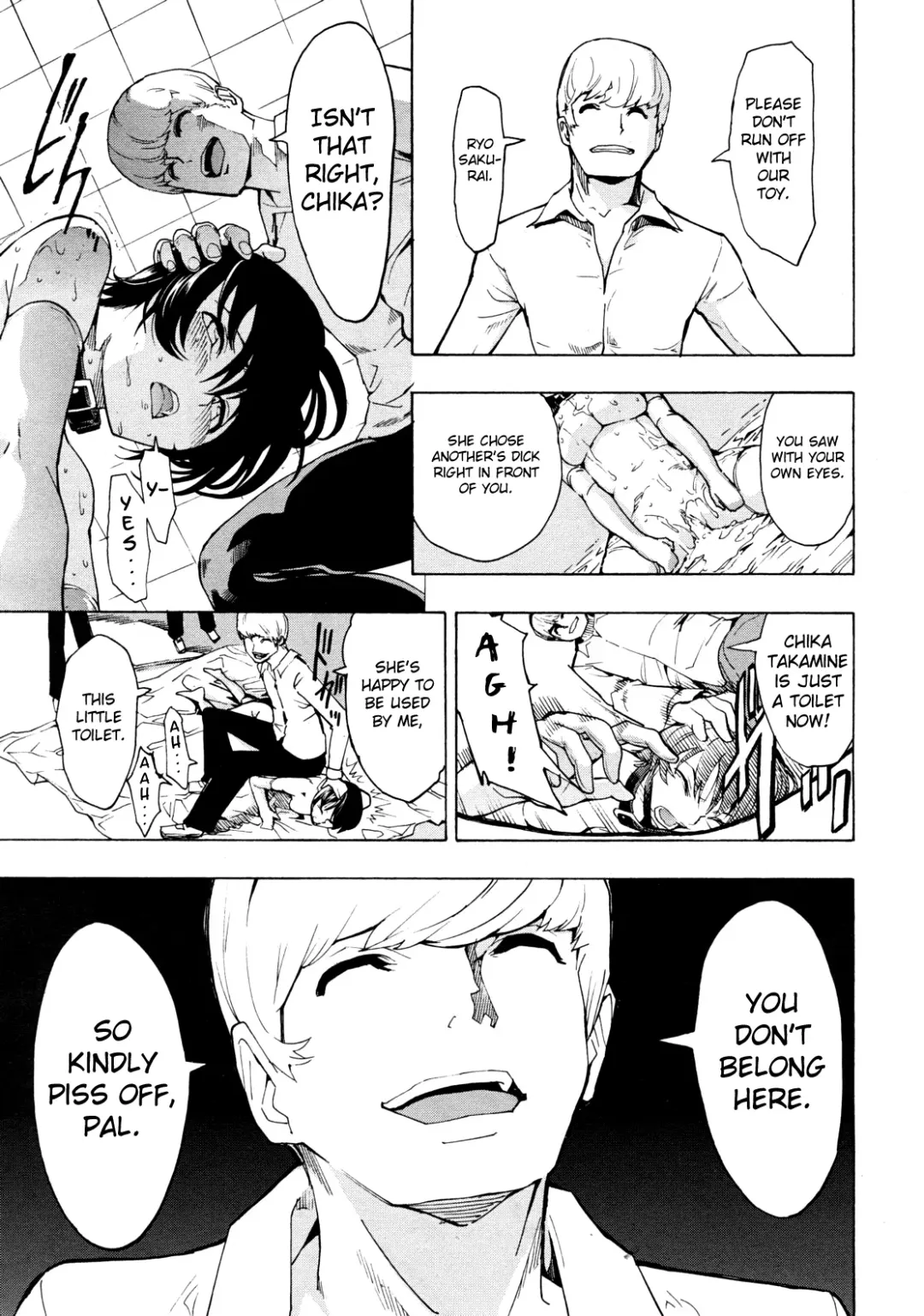 [Hakaba] Koukai Benjo | Public Toilet Ch. 2-8 Fhentai - Page 191