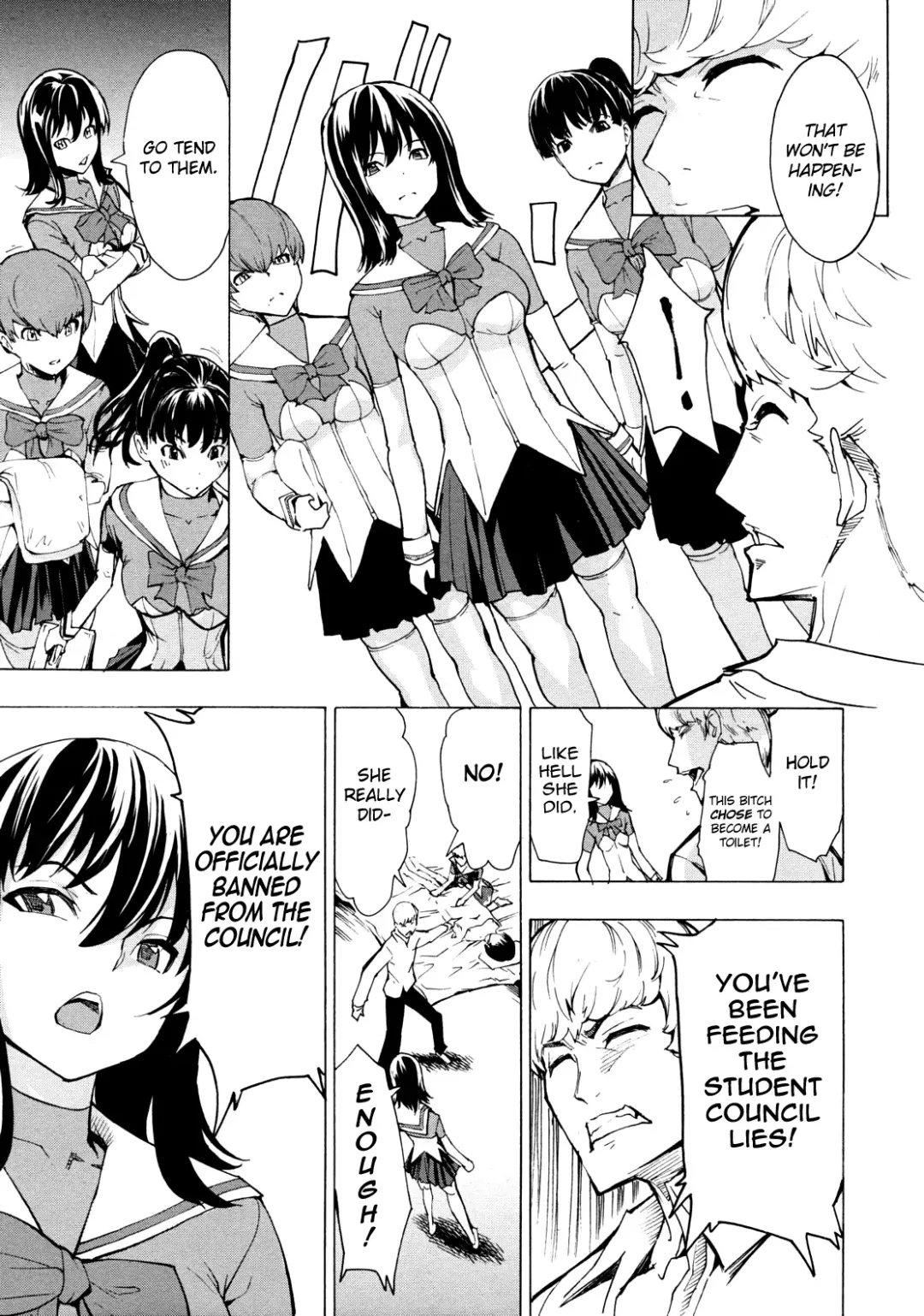 [Hakaba] Koukai Benjo | Public Toilet Ch. 2-8 Fhentai - Page 213