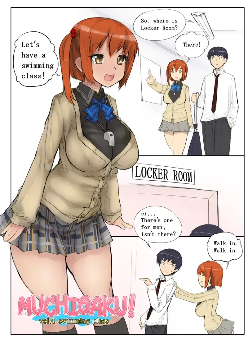 [Abubu] MUCHIGAKU! Vol. 4 - Swimming Class Fhentai - Page 1