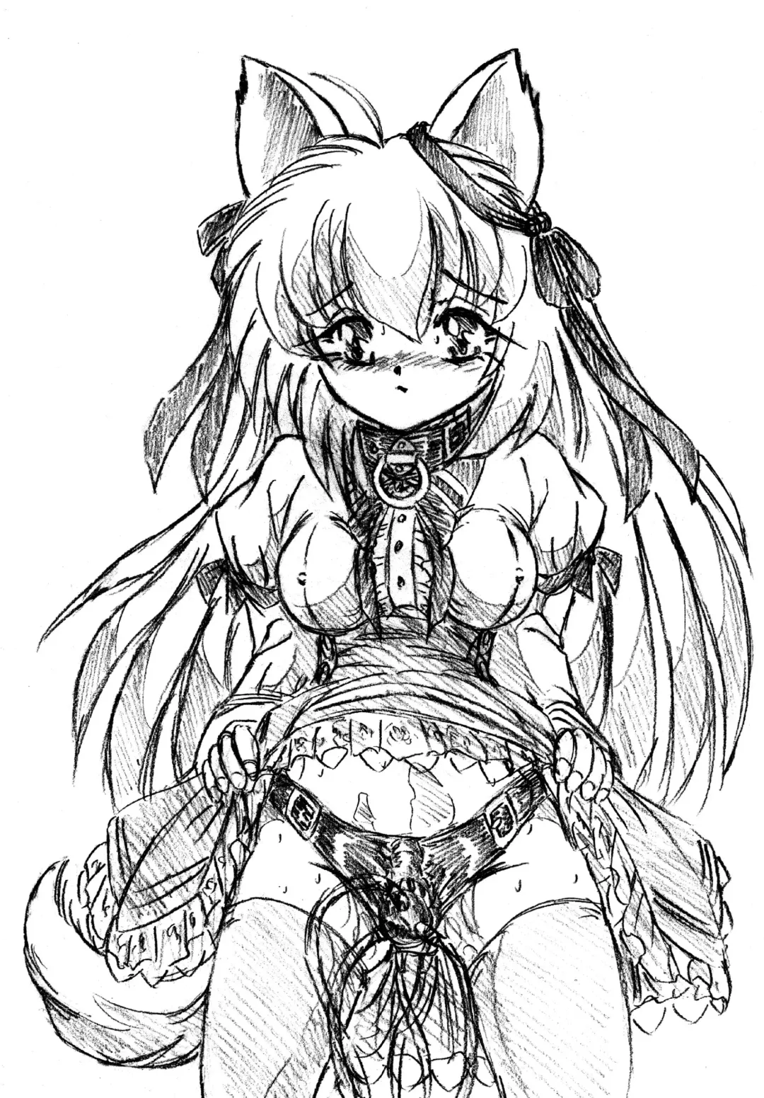 [Sumomo Ex] Jibaku-hime + Osorubeshi Kikai no Pantsu Fhentai - Page 3