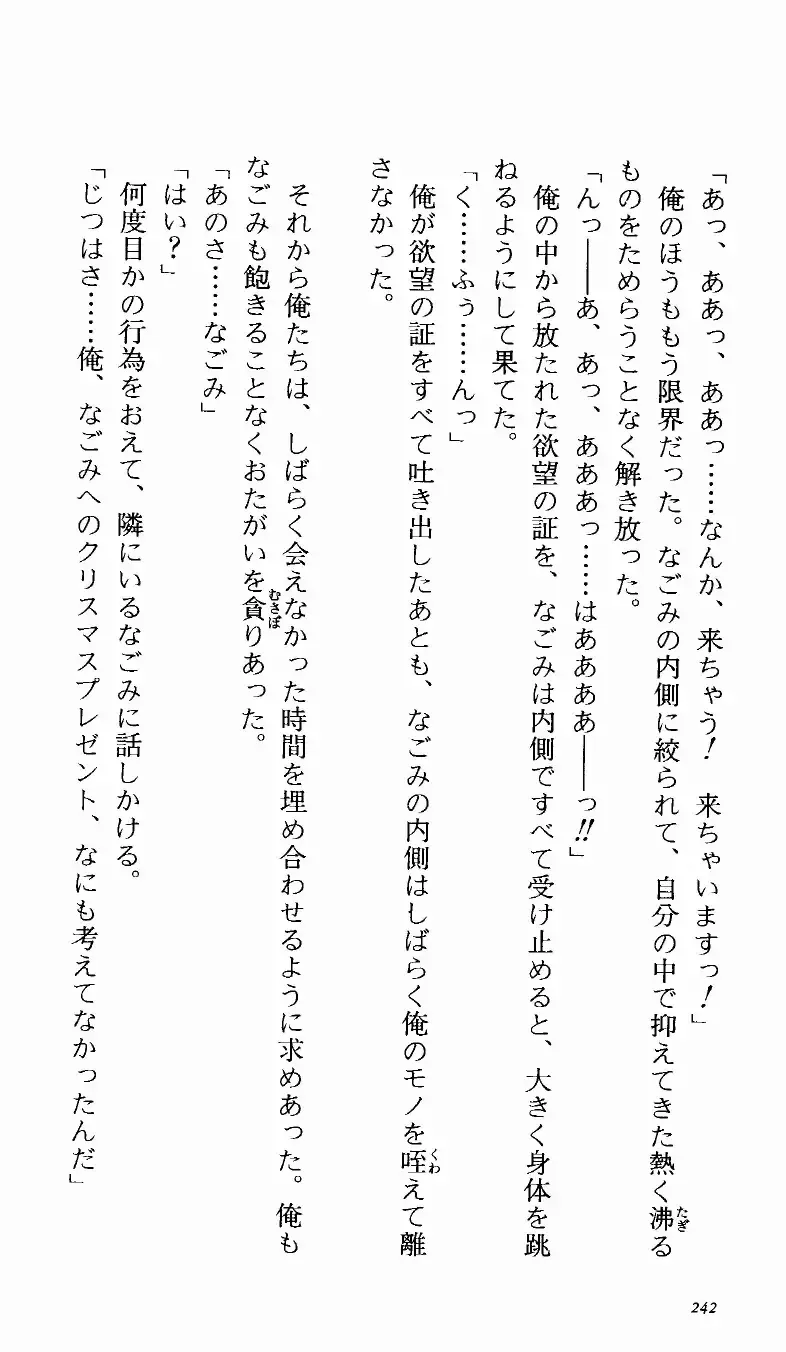 [Denki Shougun] Tsuyokiss Bangaihen 1 - Nagomi no Christmas Fhentai - Page 247