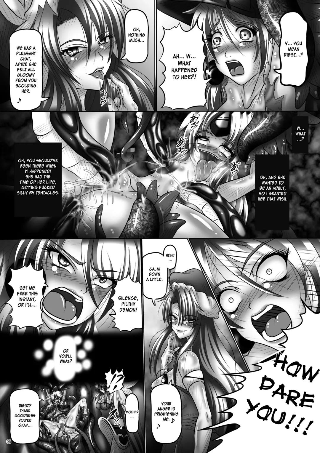 [Hozumi Touzi - Tks] Dashoku Densetsu ~Kyouai naru Oyako Kyuu~ | Dashoku Densetsu ~Crazy Love Mother and Daughter~ 3 Final Chapter Fhentai - Page 5