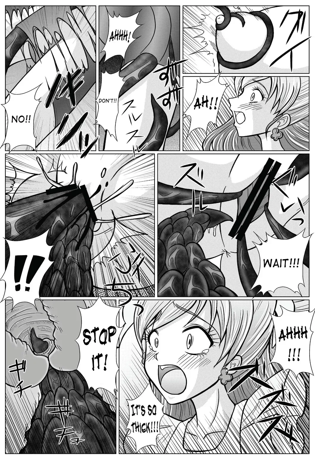 [Monmon] Mou Hitotsu no Ketsumatsu  Henshin Heroine Kairaku Sennou ~Gekijouban Yes!! Precure 5 Hen~ | Another Conclusion Fhentai - Page 11