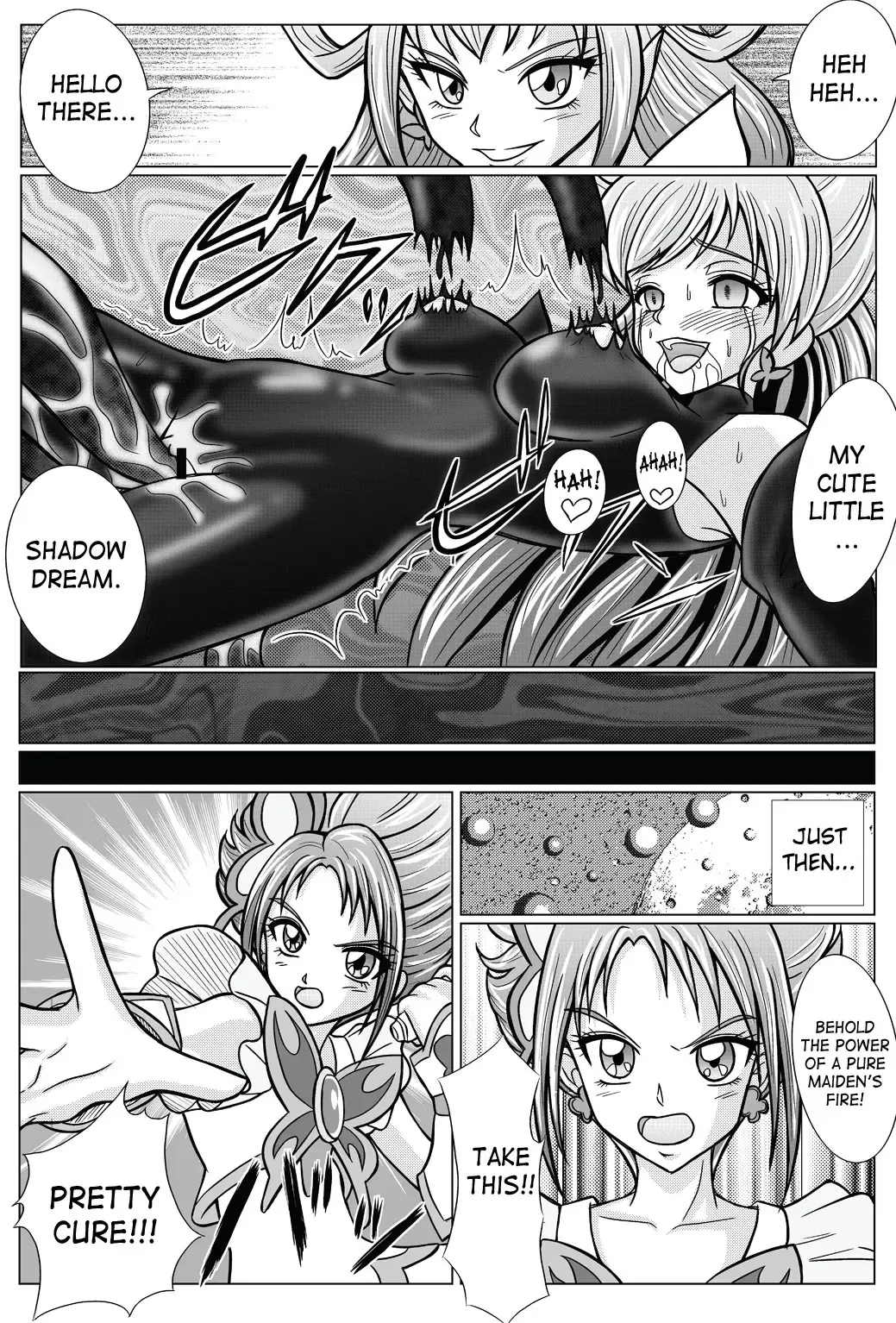 [Monmon] Mou Hitotsu no Ketsumatsu  Henshin Heroine Kairaku Sennou ~Gekijouban Yes!! Precure 5 Hen~ | Another Conclusion Fhentai - Page 19