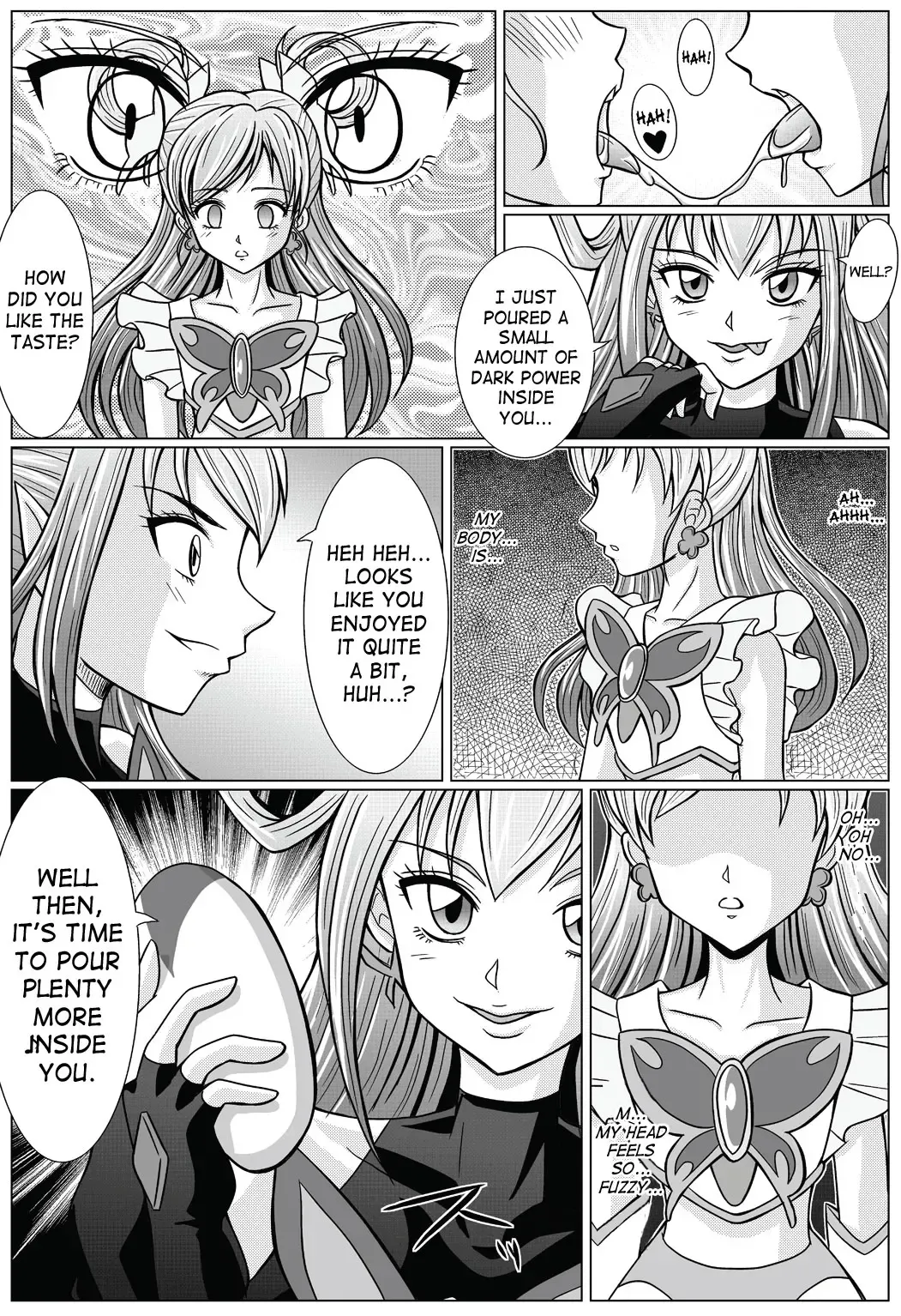 [Monmon] Mou Hitotsu no Ketsumatsu  Henshin Heroine Kairaku Sennou ~Gekijouban Yes!! Precure 5 Hen~ | Another Conclusion Fhentai - Page 9