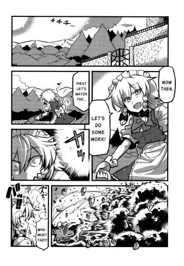 [Tsukiwani] Sakuya-san Yakumousou | Sakuya-san's Drugged-Up Delusions Fhentai - Page 3