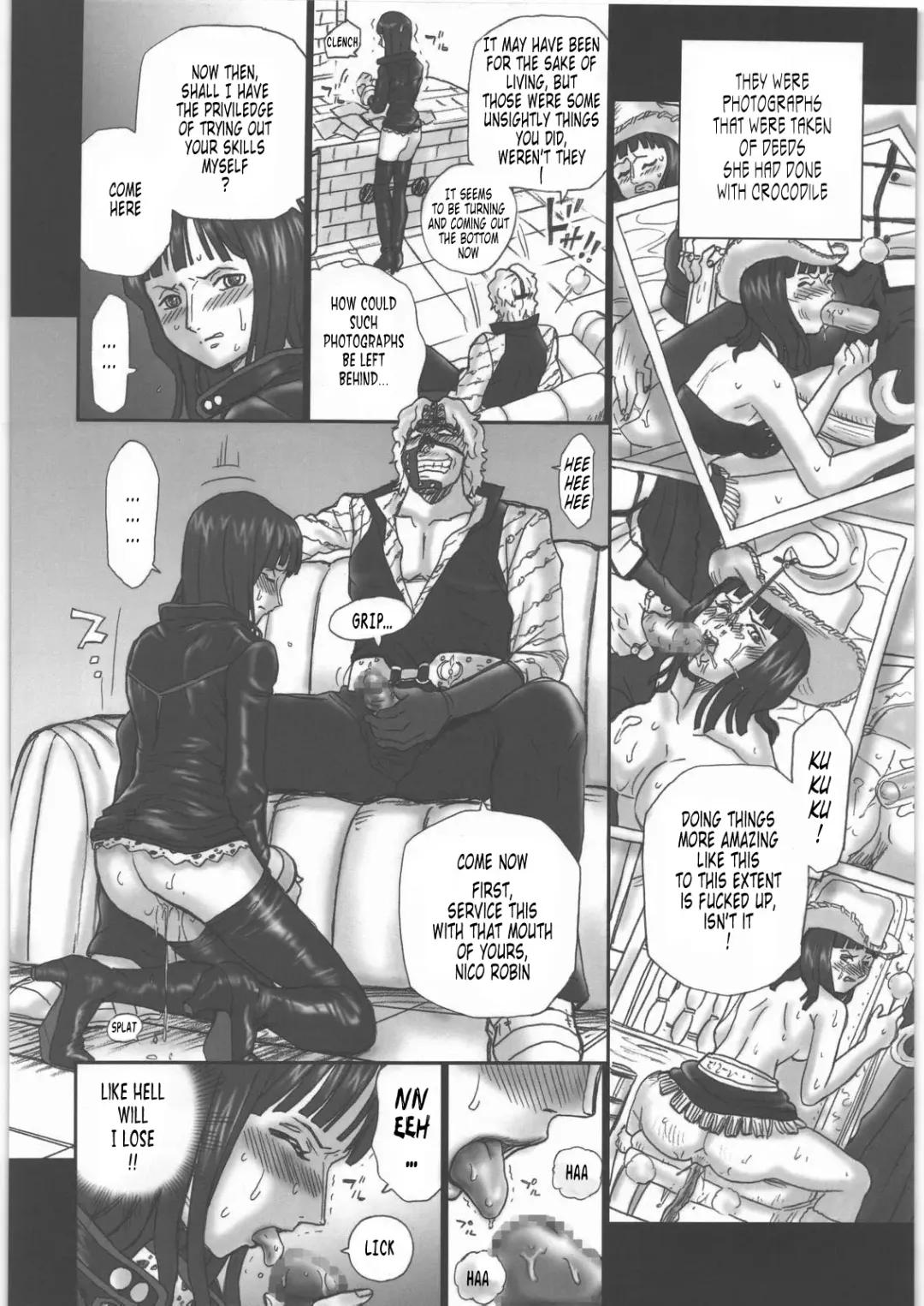 [Irie Yamazaki] TAIL-MAN NICO ROBIN BOOK Fhentai - Page 5
