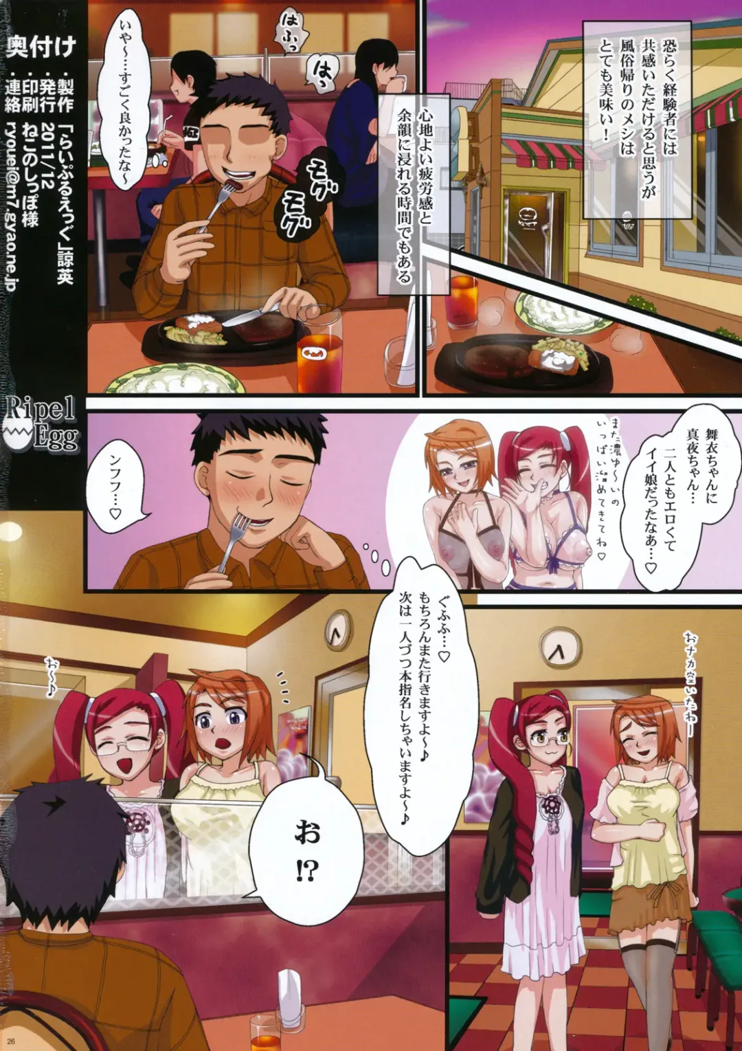 [Ryouei] W bakunyu sopu tengoku maigoromo × Mayo 2 Fhentai - Page 26