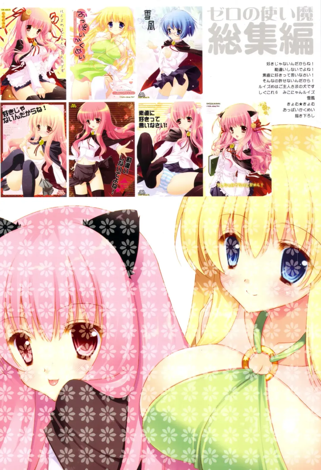 [Shigunyan] Zero no Tsukaima Soushuuhen Fhentai - Page 178