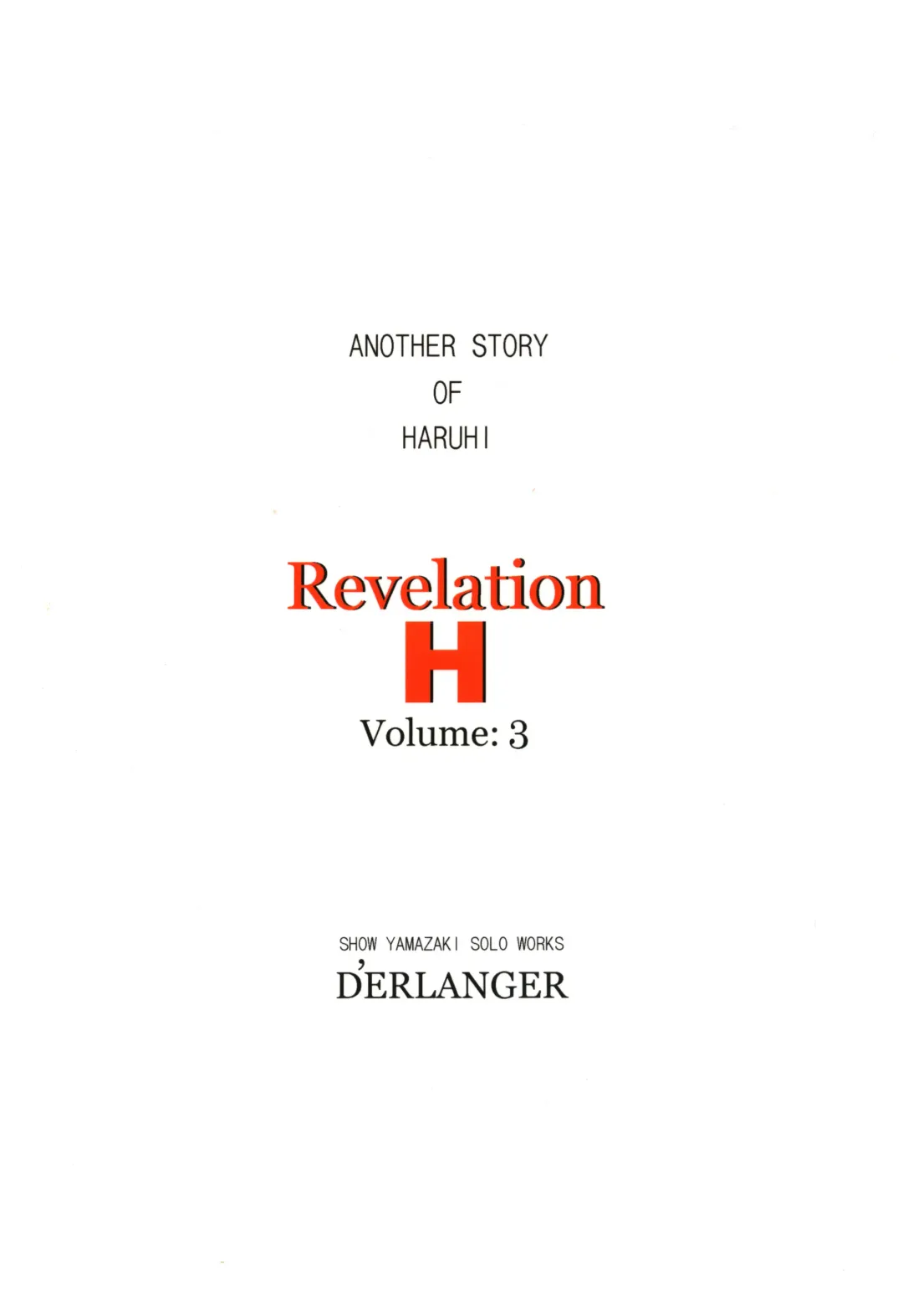 [Yamazaki Show] Revelation H Volume:3 Fhentai - Page 26