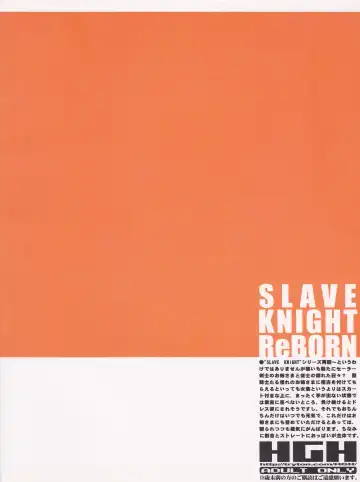 [Hg Chagawa] Slave Knight: Reborn Fhentai - Page 2