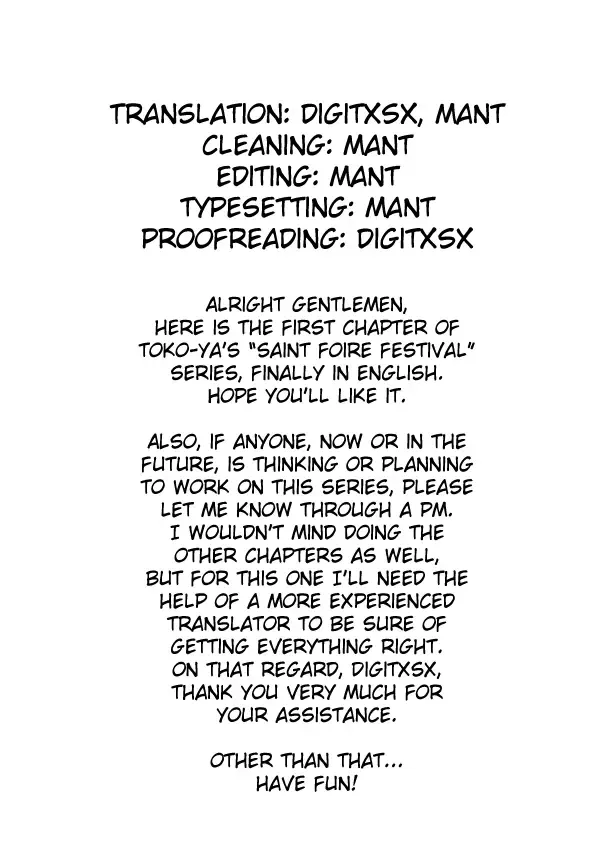 [Heizo - Kitoen] Saint Foire Festival Fhentai - Page 69