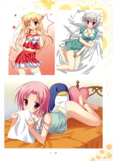 [Hontani Kanae - Sesena Yau] SAGA PLANETS Shiki Series All Season Art Works Fhentai - Page 58