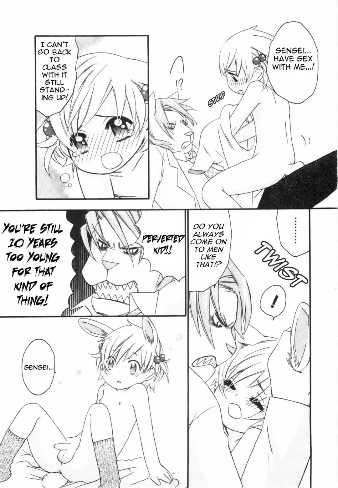 [Nicoco] Shiritsu Kemono Gakuen Kowai Sensei | The Scary Teacher (decensored) Fhentai - Page 9