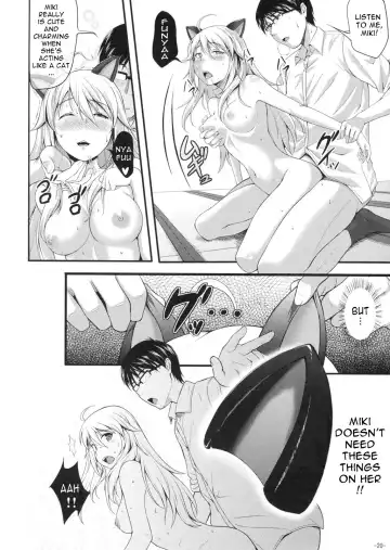 [Nishi] Miki Neko Nyan Nyan Fhentai - Page 19