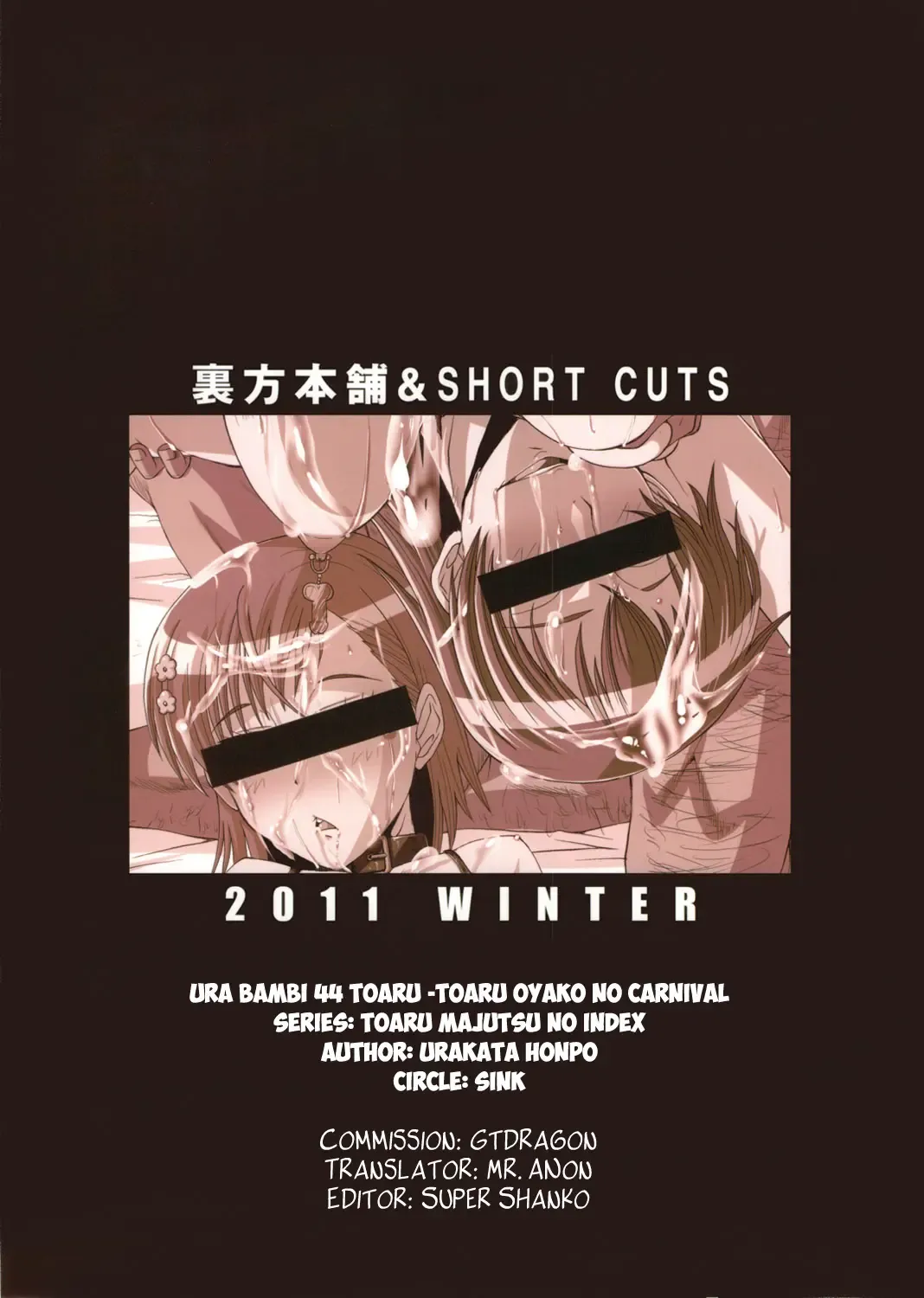 [Sink] Urabambi Vol. 44 TOARU 2 ~Toaru Oyako no Carnival II~ Fhentai - Page 26