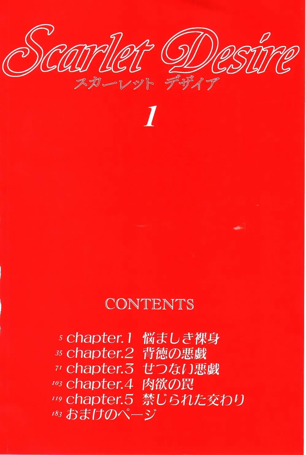 [Nishimaki Tohru] Scarlet Desire Ch. 1 (decensored) Fhentai - Page 8