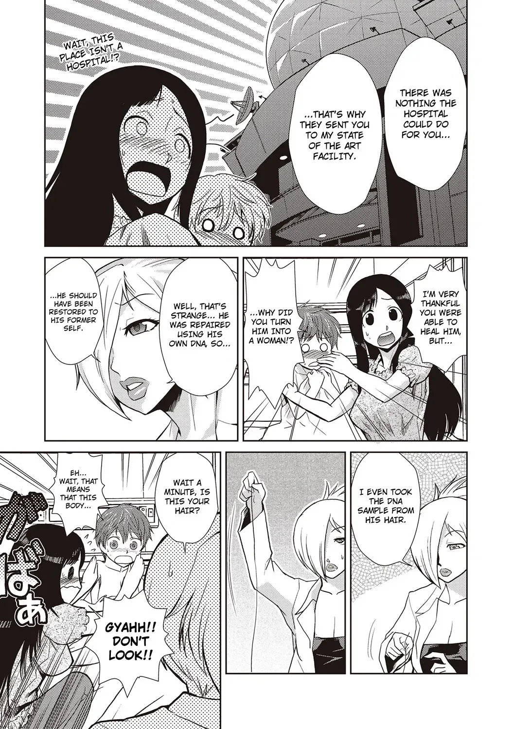 [Kakashi Asahiro] Hakase no Renai Kaizouron | A Professors Theory on Love and Sex Reassignment Surgery Fhentai - Page 7