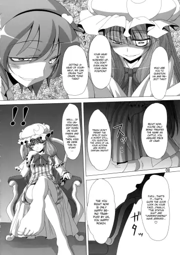 [Iganseijin] Patchu+Sato ni Jitome de Mikudasareru Hon | A Book Where Patchouli and Satori Look Down On You With Disgust Fhentai - Page 9