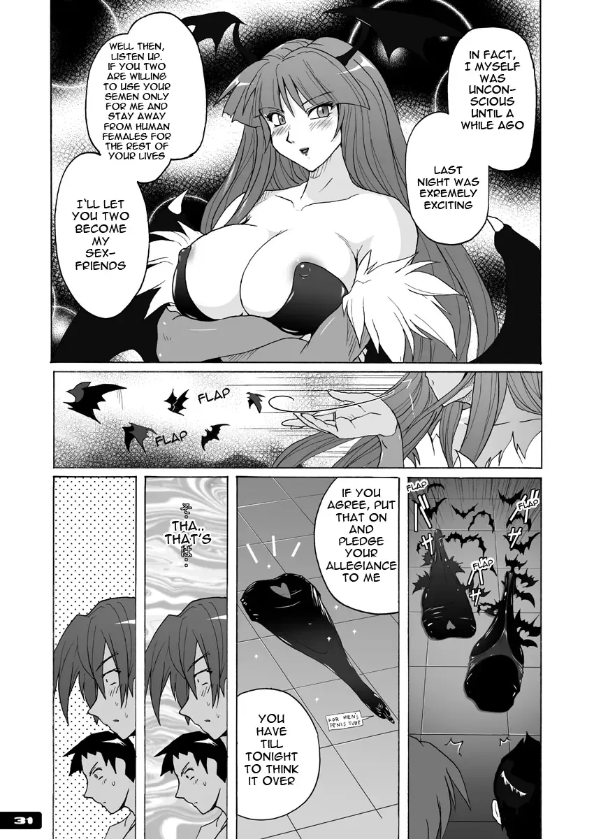 [Murasaki Nyaa] Pitapita Morrigan Fetish DL + Fhentai - Page 30