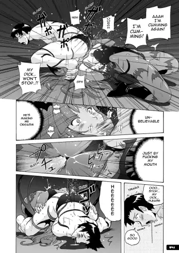 [Murasaki Nyaa] Pitapita Morrigan Fetish DL + Fhentai - Page 13