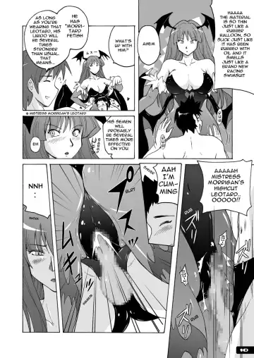 [Murasaki Nyaa] Pitapita Morrigan Fetish DL + Fhentai - Page 9