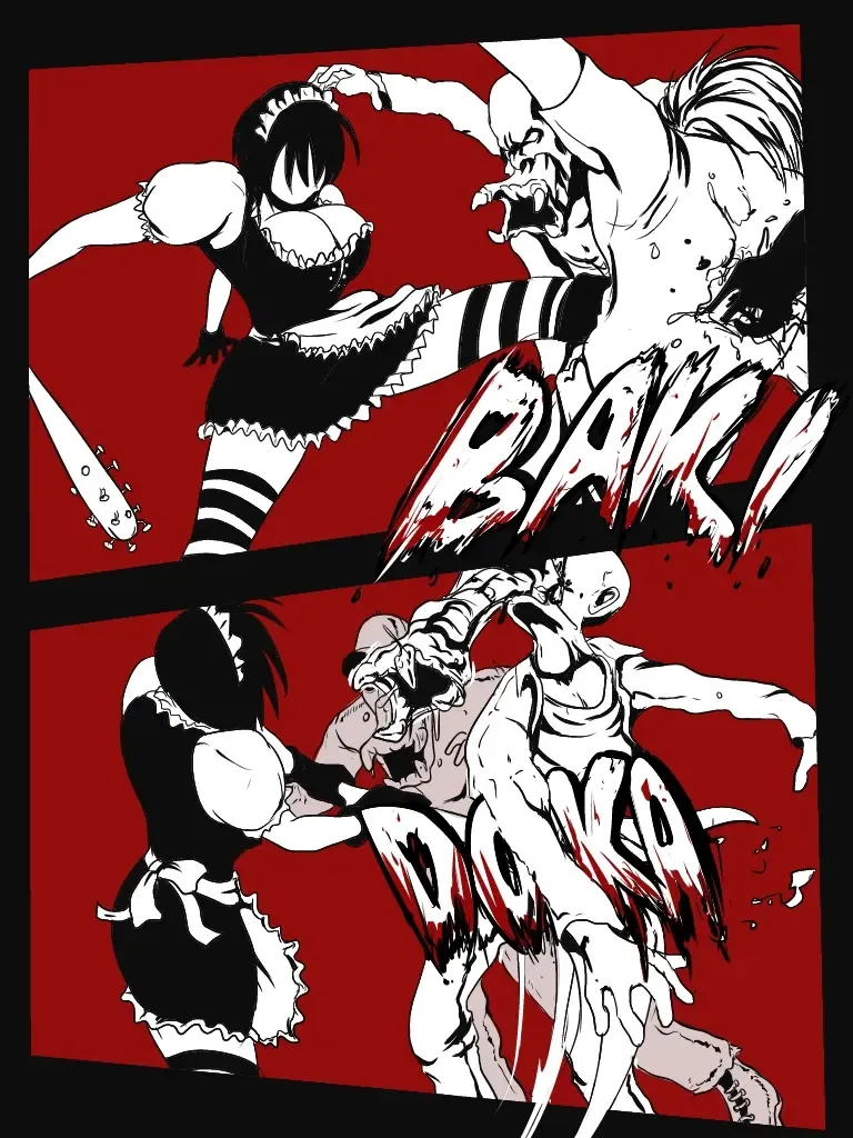 [Yoko] Maid vs Vore Monster Fhentai - Page 4