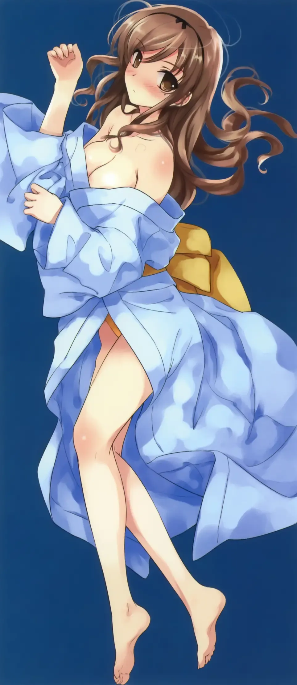 [Misaki Kurehito] Suiheisen made Nan Mile? Smile Cubic! Visual Fanbook Fhentai - Page 17