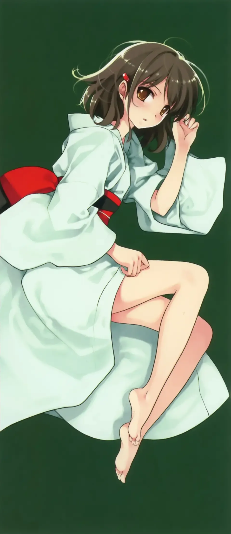 [Misaki Kurehito] Suiheisen made Nan Mile? Smile Cubic! Visual Fanbook Fhentai - Page 18