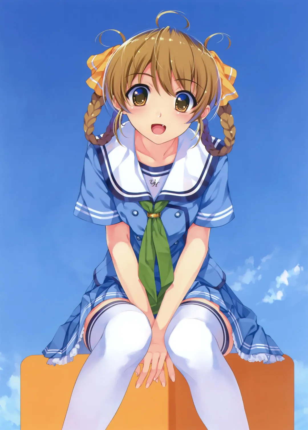 [Misaki Kurehito] Suiheisen made Nan Mile? Smile Cubic! Visual Fanbook Fhentai - Page 4