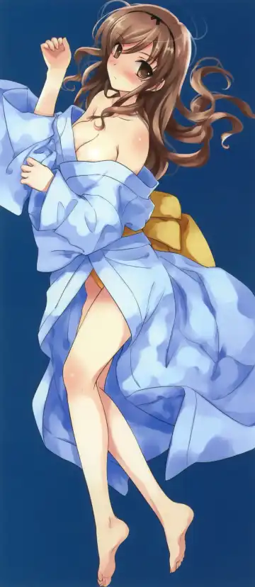 [Misaki Kurehito] Suiheisen made Nan Mile? Smile Cubic! Visual Fanbook Fhentai - Page 17