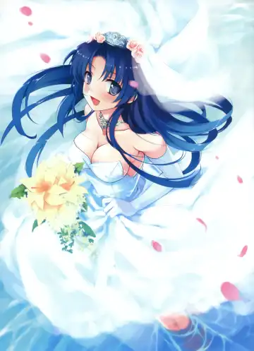 [Misaki Kurehito] Suiheisen made Nan Mile? Smile Cubic! Visual Fanbook Fhentai - Page 24