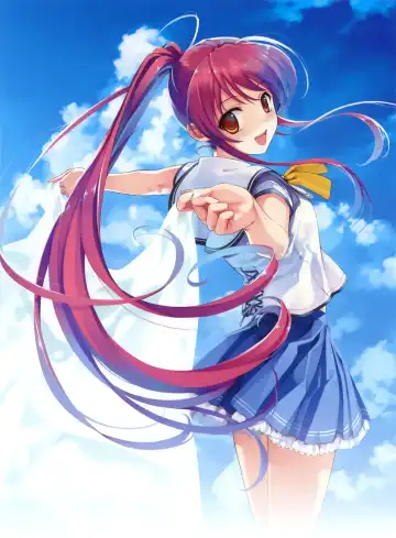 [Misaki Kurehito] Suiheisen made Nan Mile? Smile Cubic! Visual Fanbook Fhentai - Page 3