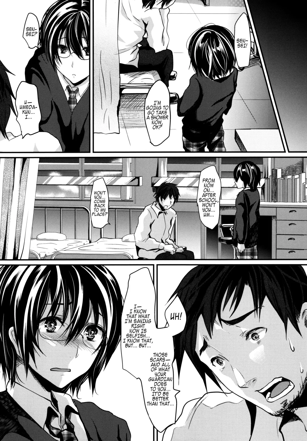[Shimaji] Hokenshitsu no Shounen | Boy Whore in the Nurse's Office Fhentai - Page 29