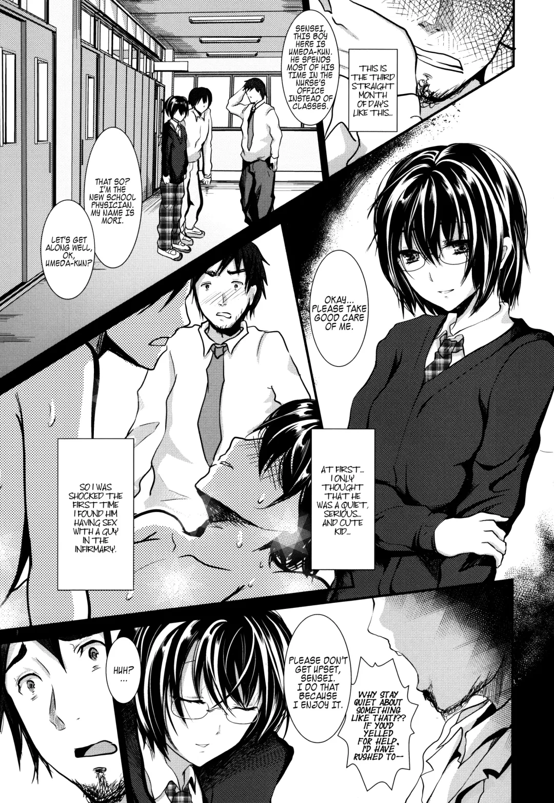 [Shimaji] Hokenshitsu no Shounen | Boy Whore in the Nurse's Office Fhentai - Page 6