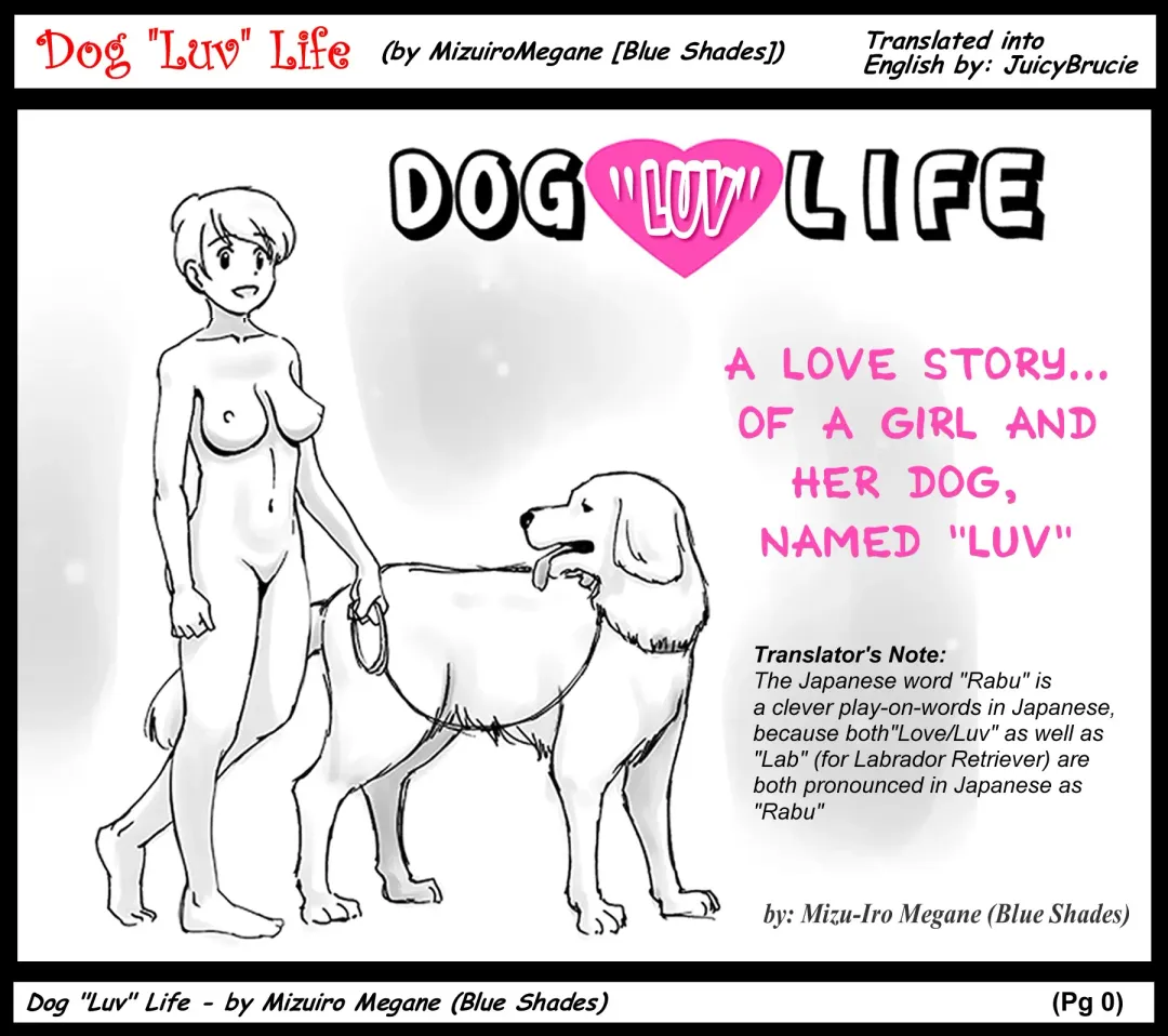 [Mizuiro Megane] Dog LOVE Life | Dog's Luv Life Fhentai - Page 1