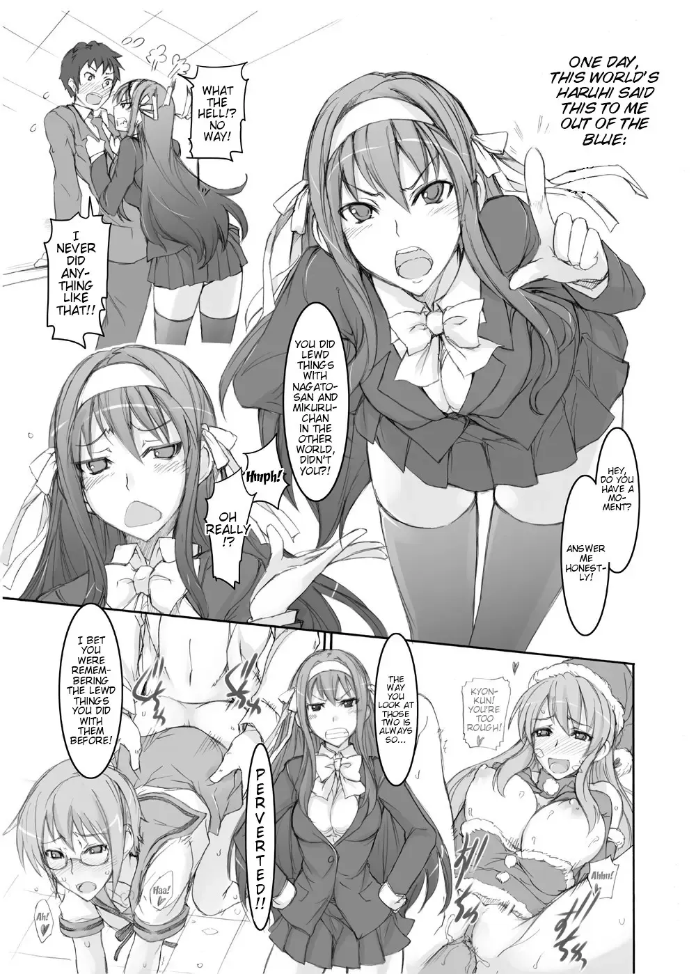 [Isao - Tempo Gensui] HARUHI Mix Fhentai - Page 4