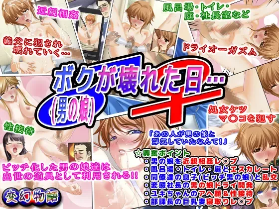 [Sano Toshihide] Otokonoko ga Kowareta Hi... Fhentai - Page 1